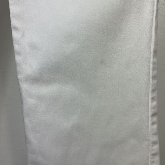 Poco Jeans White Straight Leg Jeans Size 17 - Picture 3 of 11